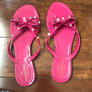 Valentino Garavani Rockstud Flip Flops